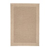 Tapis d'extérieur en jute - Fora Edge Naturel - thumbnail 1