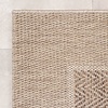 Tapis d'extérieur en jute - Fora Edge Naturel - thumbnail 5