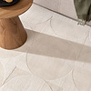 Tapis en laine - Giselle Circles Blanc - thumbnail 2