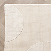 Tapis en laine - Giselle Circles Blanc - thumbnail 5