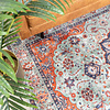 Tapis vintage - Imagine Medaillon Vert - thumbnail 4