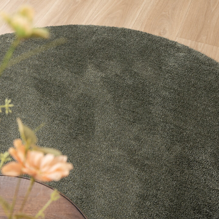 Tapis rond lavable - Clean Green - 4