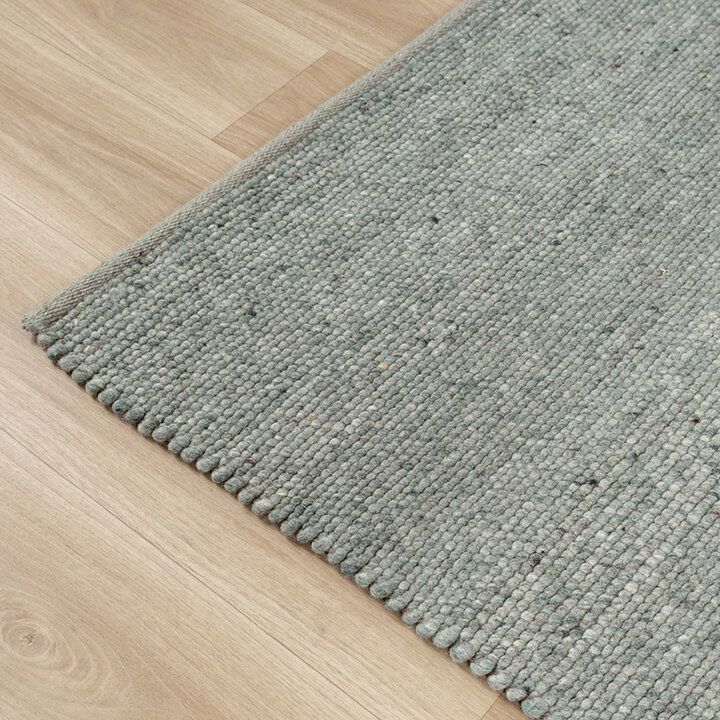 Tapis en laine - Wise Vert - 4