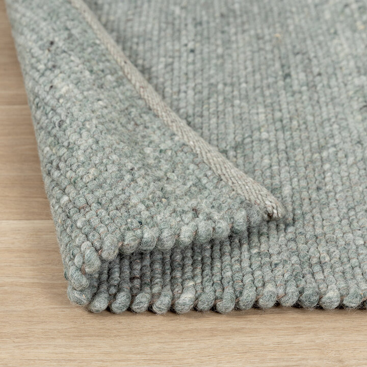 Tapis en laine - Wise Vert - 7