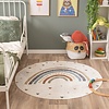 Tapis rond en jute pour l'extérieur - Ravi Rainbow Multicolore - thumbnail