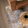 Tapis moderne - Sarge Taupe/Jaune - thumbnail 3