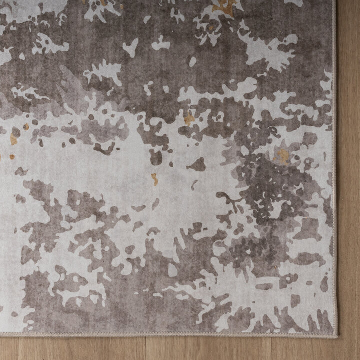 Tapis moderne - Sarge Taupe/Jaune - 5