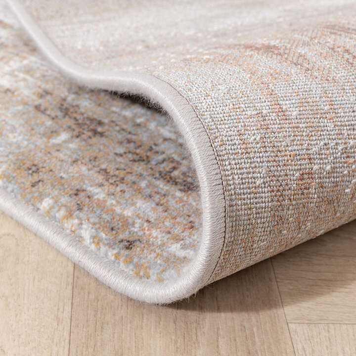 Tapis d'extérieur luxe - Xavier Scratch Taupe/Rouge - 6
