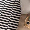 Couloir lavable - Dazzle Blocks Noir/Blanc - thumbnail 3