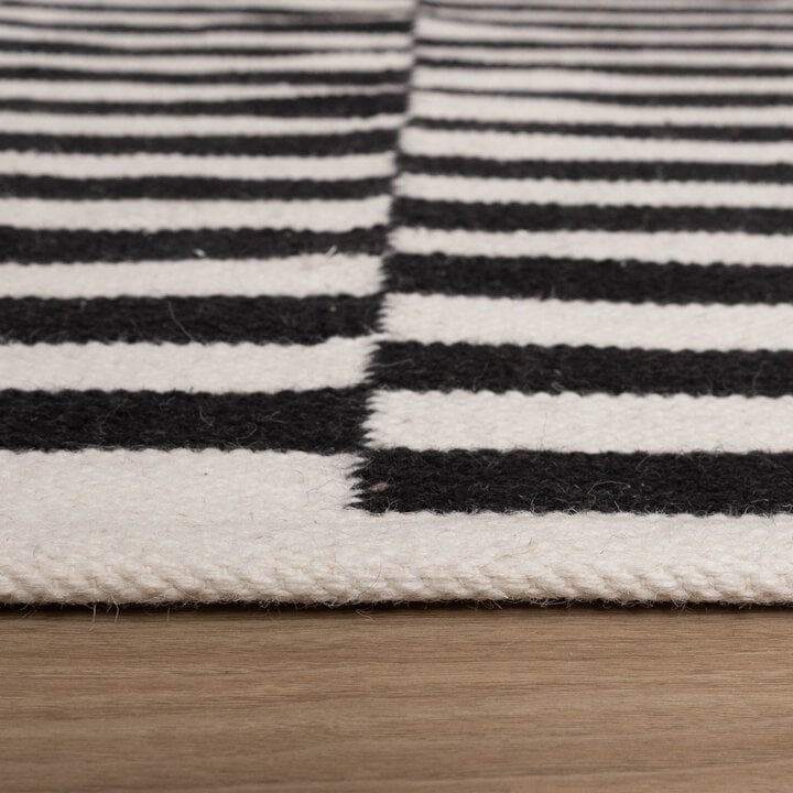 Couloir lavable - Dazzle Blocks Noir/Blanc - 6