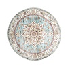 Tapis intérieur et extérieur - Santo Medaillon Bleu Clair - thumbnail 1