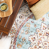 Tapis intérieur et extérieur - Santo Medaillon Bleu Clair - thumbnail 3