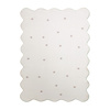 Tapis lavable - Cloudy Stippen Blanc - thumbnail 1