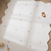 Tapis lavable - Cloudy Stippen Blanc - thumbnail 2