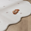 Tapis lavable - Cloudy Stippen Blanc - thumbnail 5