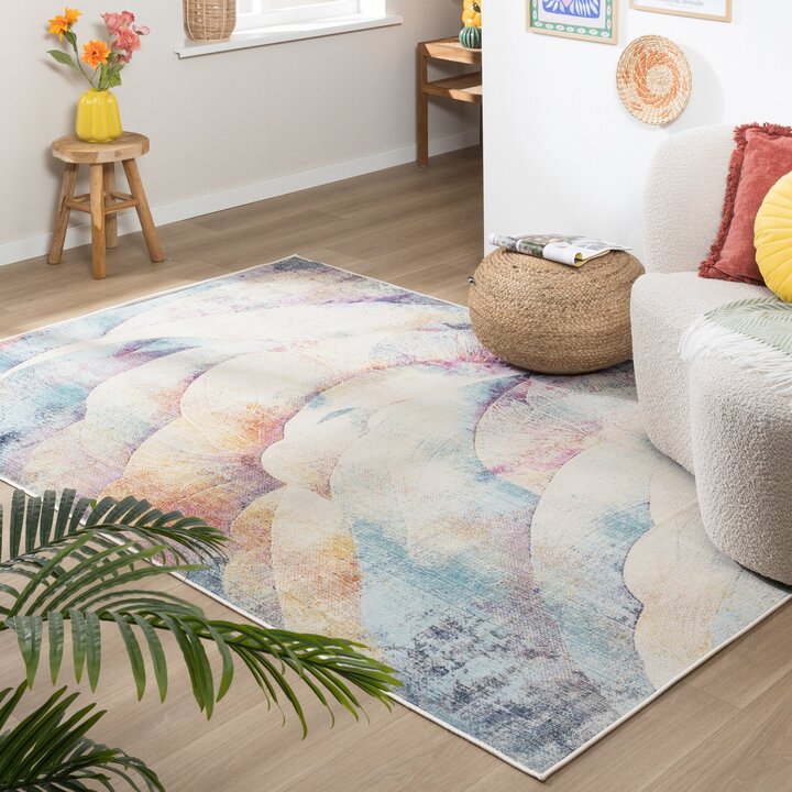 Tapis d'extérieur - Joya Waves Multicolore
