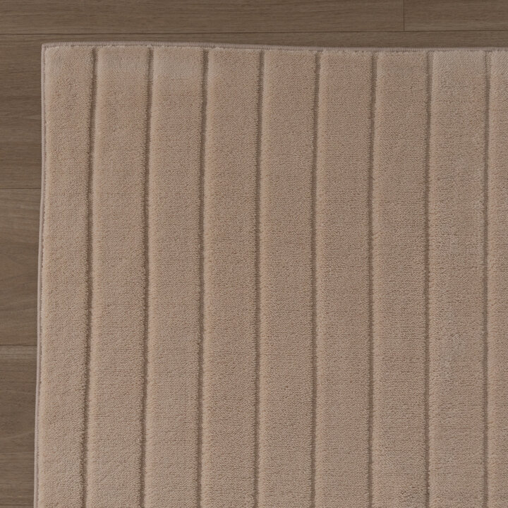 Tapis moderne intérieur et extérieur - Charm Arches Beige - 5