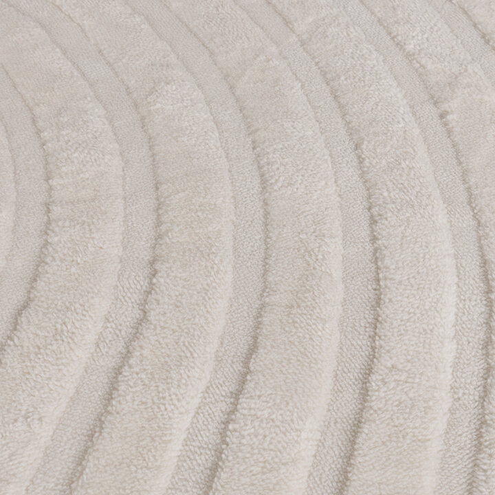 Tapis moderne intérieur et extérieur - Charm Curves Blanc - 4