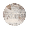 Sous-tapis antidérapant rond - Xavier Scratch Taupe/Gris - thumbnail 1