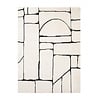 Tapis d'extérieur - Yori Blocks Crème/Noir - thumbnail 1