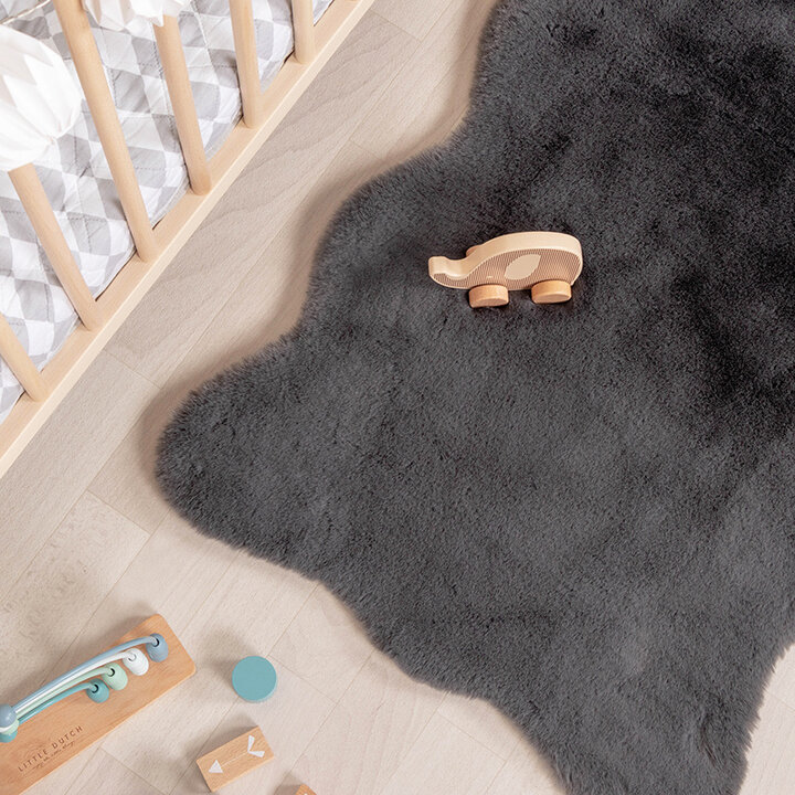 Tapis pour enfants - Huggy Schaap Anthracite - 2
