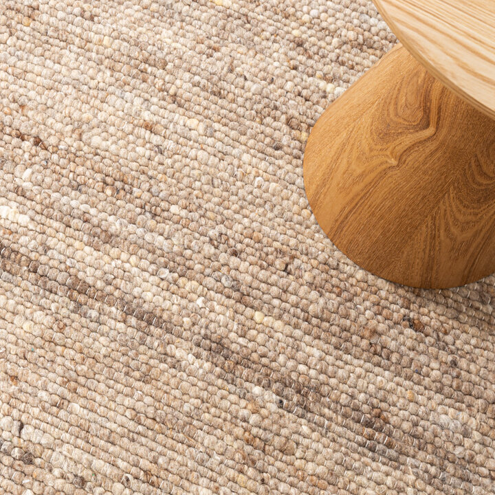 Tapis en laine - Feline Taupe/Mélangé - 3