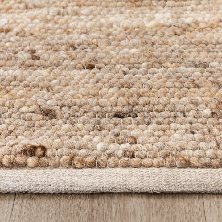 Tapis en laine - Feline Taupe/Mélangé - 5