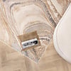 Tapis organique en laine - Leonore Noce Crème/Marron - thumbnail 2