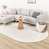 Tapis abstrait lavable - Feline Blanc - thumbnail