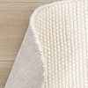 Tapis abstrait lavable - Feline Blanc - thumbnail 6