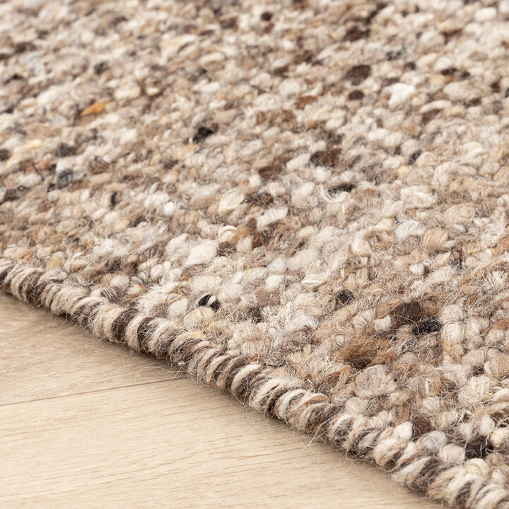 Tapis en laine - Nero Marron/Mélangé - 4