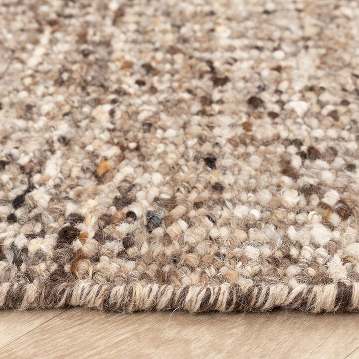 Tapis en laine - Nero Marron/Mélangé - 7