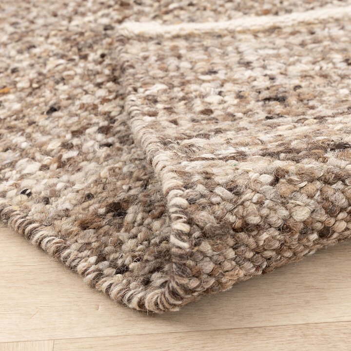 Tapis en laine - Nero Marron/Mélangé - 8