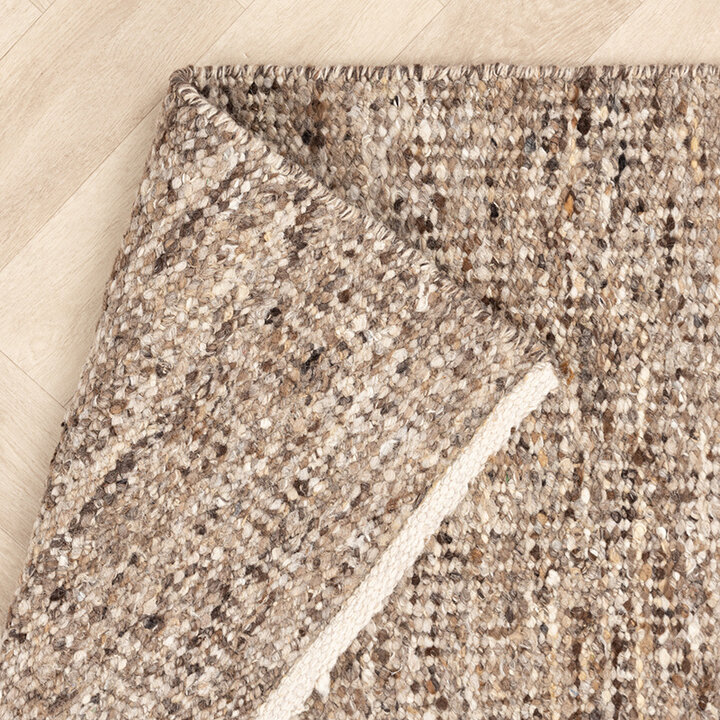 Tapis en laine - Nero Marron/Mélangé - 9