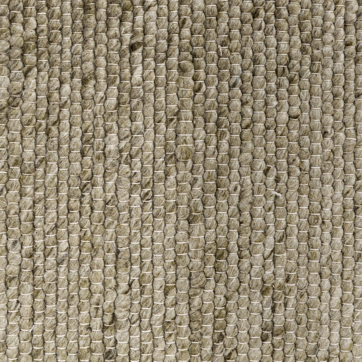 Tapis en laine - Feline Vert Olive/Mélangé - 4