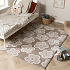 Tapis d'extérieur violet - Bowie Bloem Taupe - thumbnail