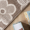 Tapis d'extérieur violet - Bowie Bloem Taupe - thumbnail 2