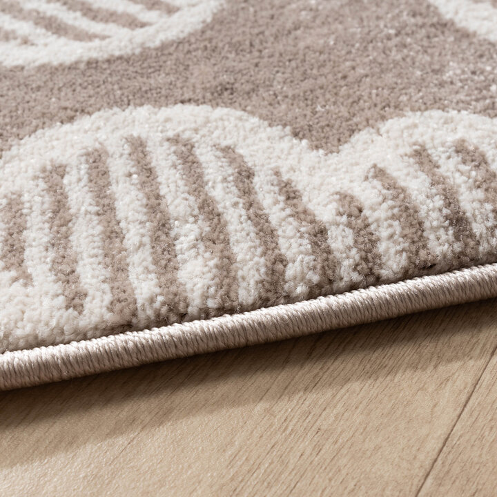 Tapis d'extérieur violet - Bowie Bloem Taupe - 5