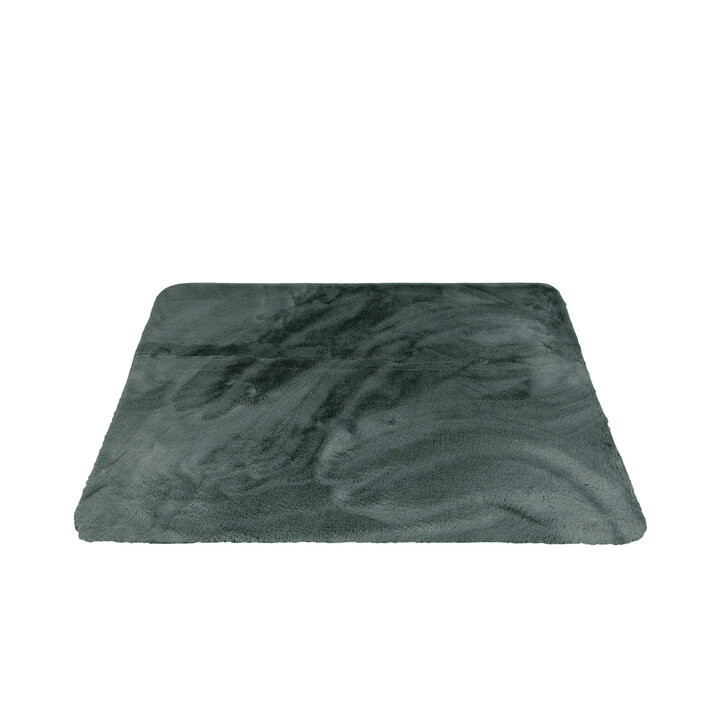 Tapis d'extérieur rond à fleurs - Cody Vert - 1