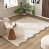 Tapis doux à poils longs - Comfy Supreme Wavy Crème - thumbnail