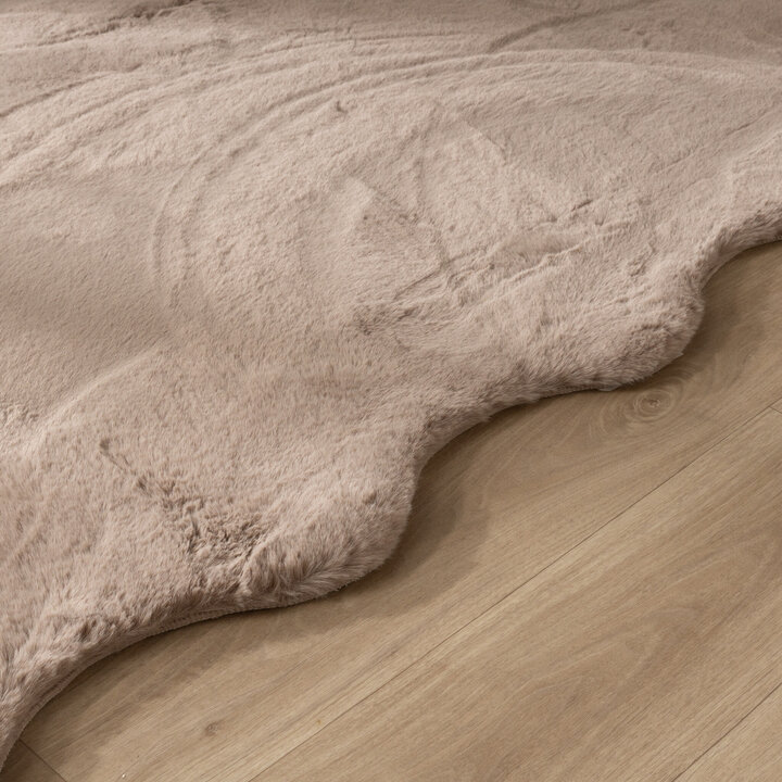 Tapis doux à poils longs - Comfy Supreme Wavy Taupe - 6