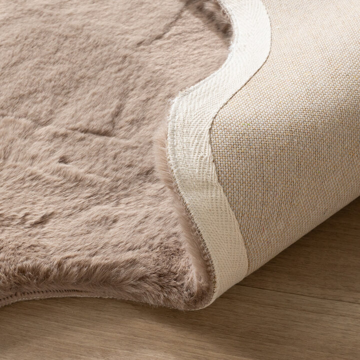 Tapis doux à poils longs - Comfy Supreme Wavy Taupe - 7