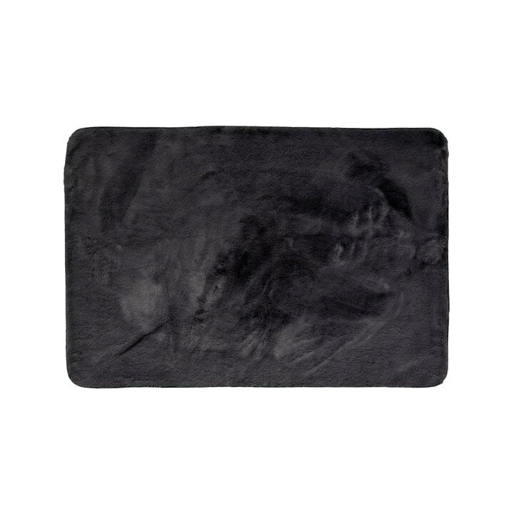 Tapis d'extérieur rond à fleurs - Cody Anthracite