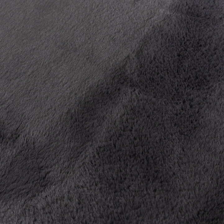 Tapis d'extérieur rond à fleurs - Cody Anthracite - 2