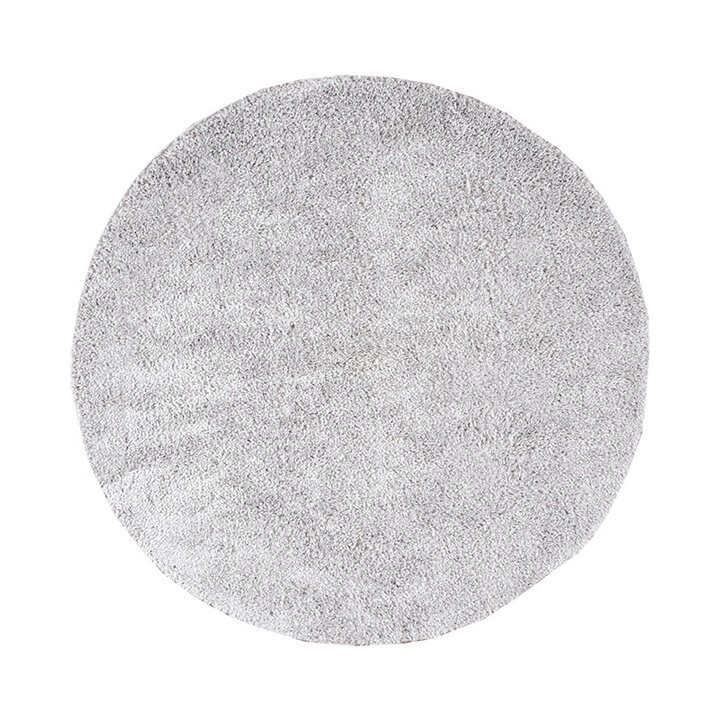 Tapis rond à poils longs - Lofty Gris Clair - 1