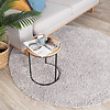 Tapis rond à poils longs - Lofty Gris Clair - thumbnail 3