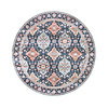Tapis vintage rond - Imagine Oriental Bleu - thumbnail 1