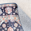 Tapis vintage rond - Imagine Oriental Bleu - thumbnail 5