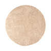 Tapis rond à poils longs - Lofty Beige - thumbnail 1