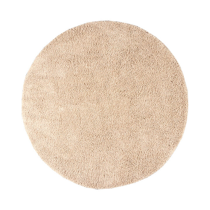 Tapis rond à poils longs - Lofty Beige - 1